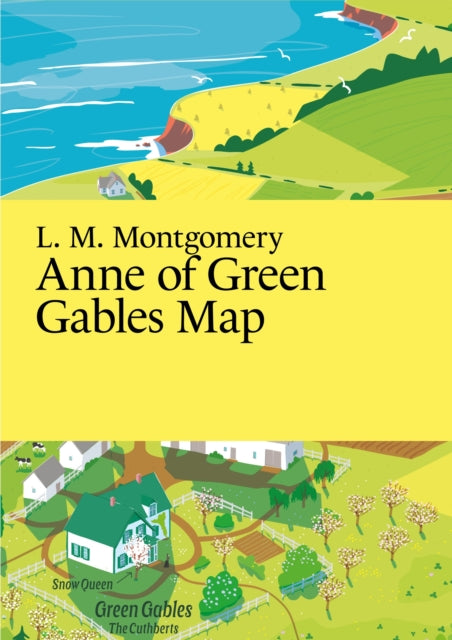L M Montgomery Anne Of Green Gables Map By Thelander, Martin