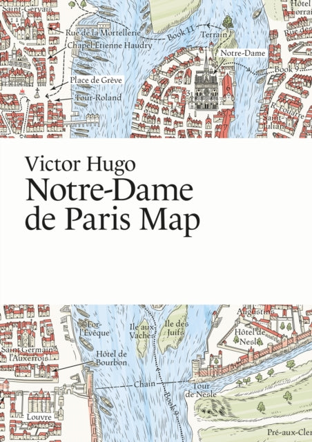 Victor Hugo Notredame De Paris Map By Thelander, Martin