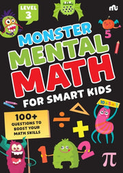 Monster Mental Math For Smart Kids Level By Moonstone