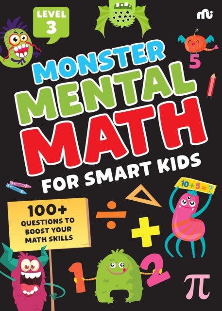 Monster Mental Math For Smart Kids Level By Moonstone