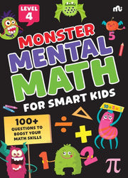 Monster Mental Math For Smart Kids Level By Moonstone