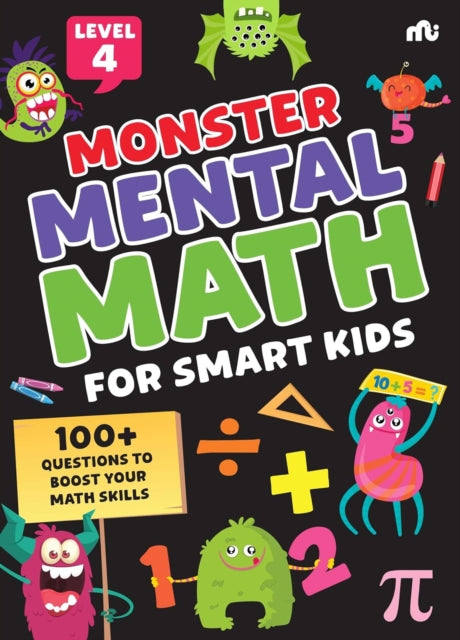Monster Mental Math For Smart Kids Level By Moonstone