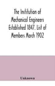 The Institution Of Mechanical Engineers