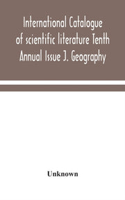 International Catalogue Of Scientific Li