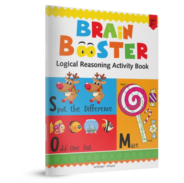 Preschool Activity Book Brain Booster