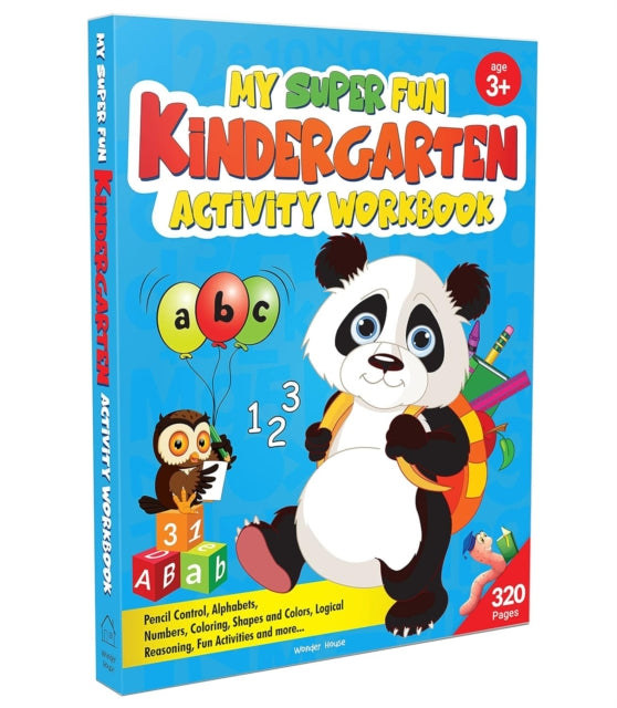 My Super Fun Kindergarten Activity Workb By Books, Wonder
