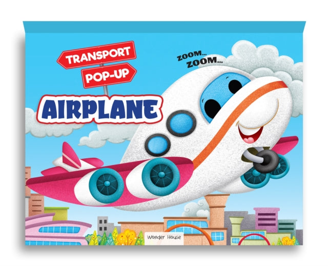 Popup Transport Airplane Gorgeously Illu By Books, Wonder