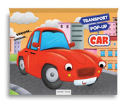 Popup Transport Car Gorgeously Illustrat By Books, Wonder