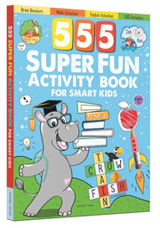 555 Super Fun Activity Book For Smart Ki By Books, Wonder