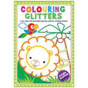 Glitter Colouring Jungle Animals Easy Co By Garg, Mamta