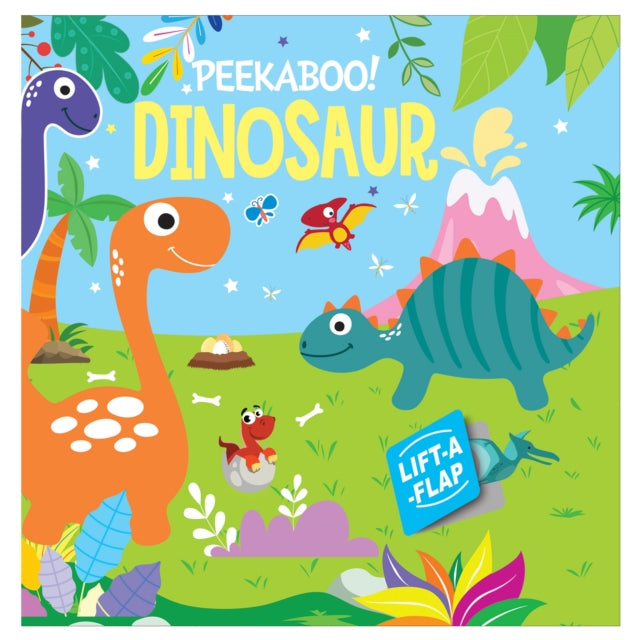 Peekaboo Dinosaurs Lift A Flap Board Boo By Garg, Mamta