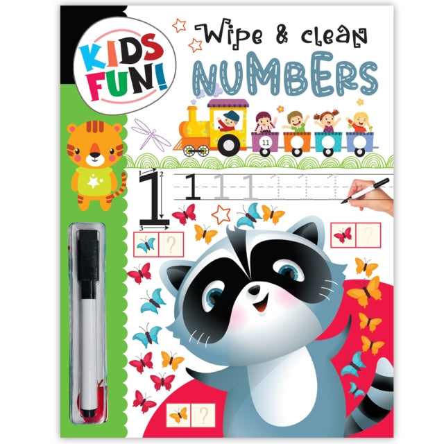 Kids Fun Reusable Wipe & Clean Book Emba By Garg, Mamta