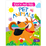 Touch & Feel Board Book Pet Animals Inte By Garg, Mamta