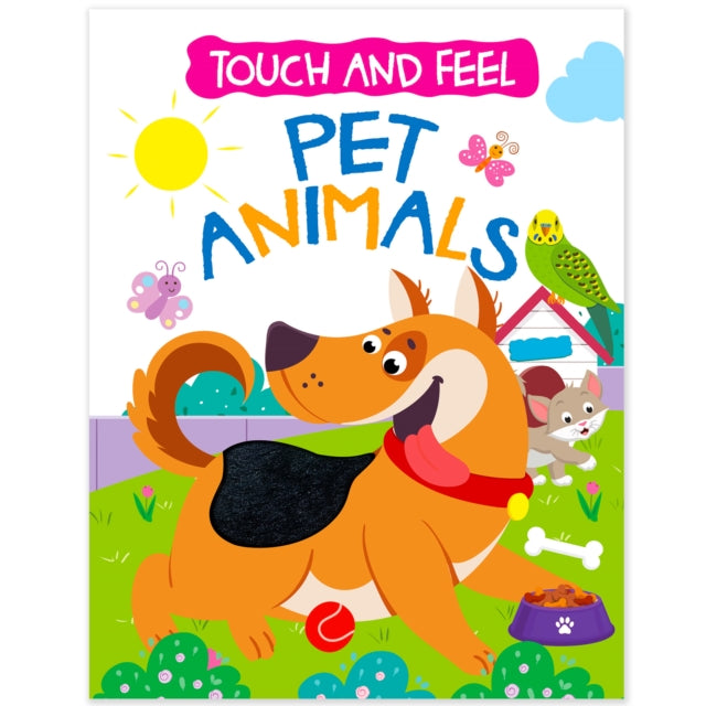 Touch & Feel Board Book Pet Animals Inte By Garg, Mamta
