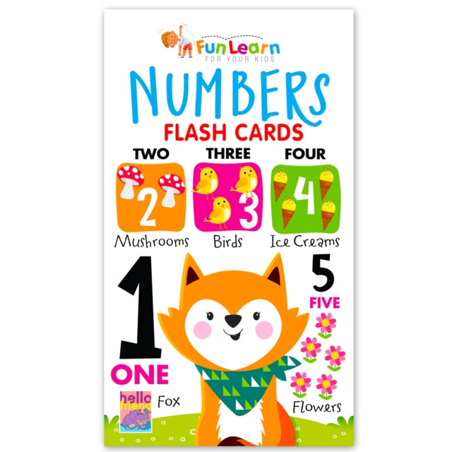 Numbers 30 Flash Cards Box By Garg, Mamta