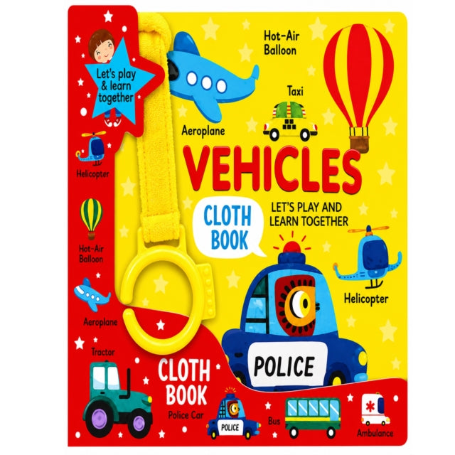 Vehicles Cloth Book For Early Learning & By Garg, Mamta