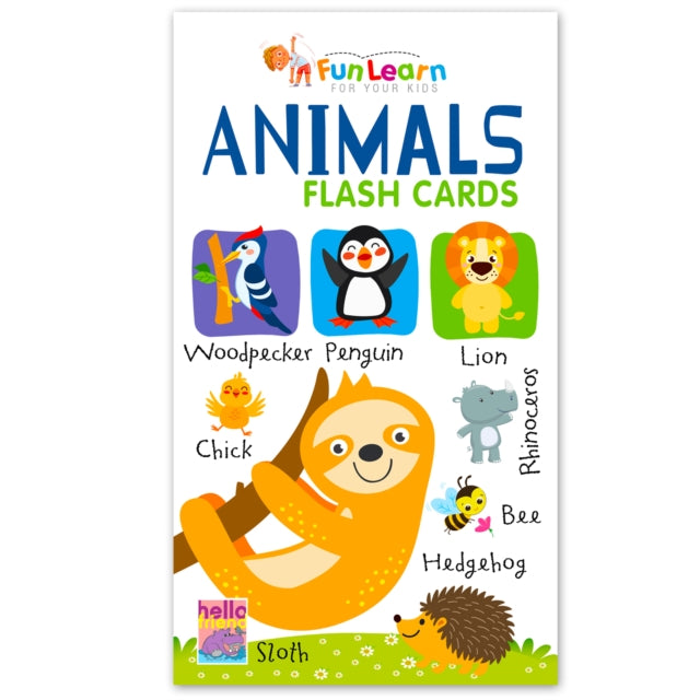 Animals 30 Flash Cards Box By Garg, Mamta
