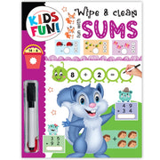 Kids Fun Reusable Wipe & Clean Book Emba By Garg, Mamta