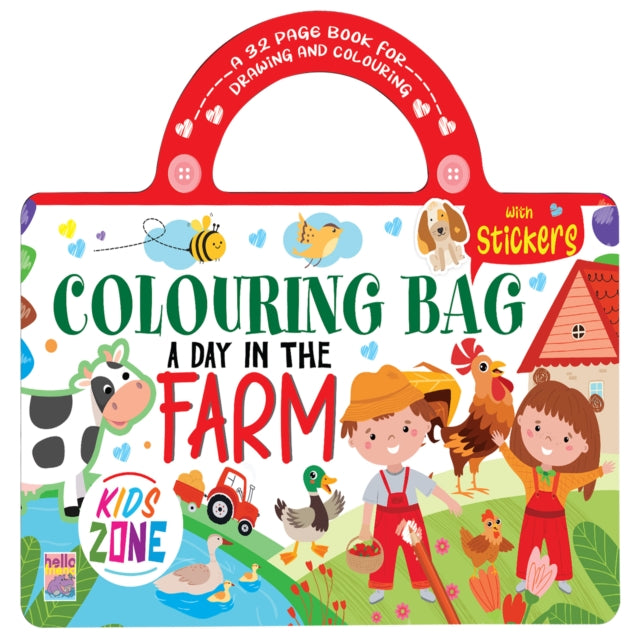 Day In The Farm Colouring Bag By Garg, Mamta