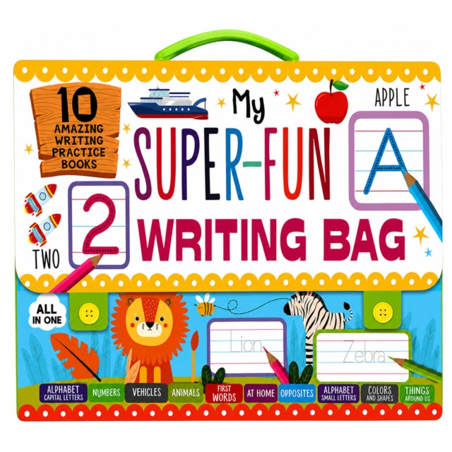My Super Fun Writing Bag Set Of 10 Amazi By Garg, Mamta