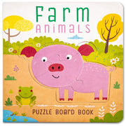 Farm Animals Puzzle Book Board Book With By Garg, Mamta