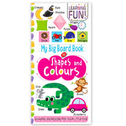 My Big Board Book Of Shapes & Colours Si By Garg, Mamta