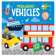 Peekaboo Vehicles Lift A Flap Board Book By Garg, Mamta