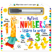 My First Wipe & Clean Board Book Of Numb By Garg, Mamta