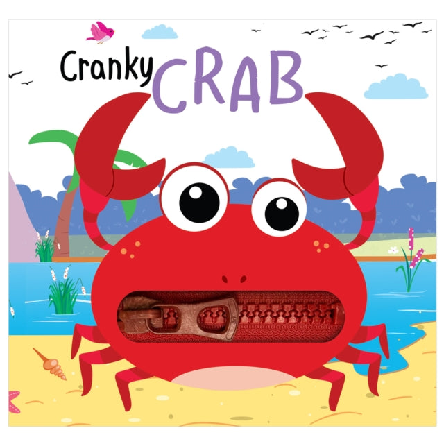 Zip It Up Cranky Crab Story Board Book W By Garg, Mamta