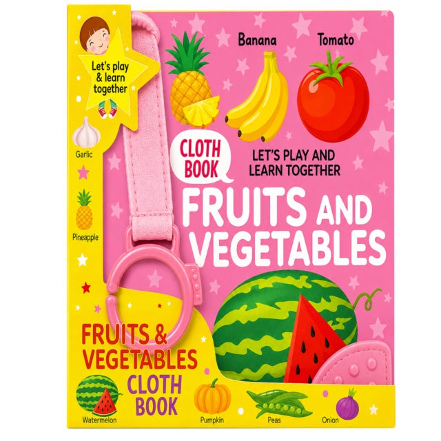 Fun With Fruits & Vegetables Cloth Book By Garg, Mamta