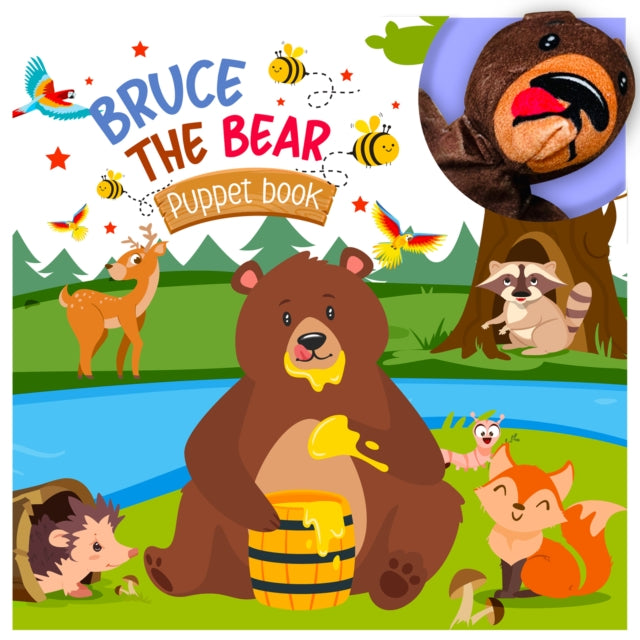 Finger Puppet Board Book Bruce The Bear By Garg, Mamta