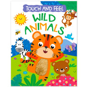 Touch & Feel Board Book Wild Animals Int By Garg, Mamta