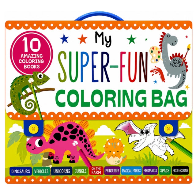 My First 10 Colouring Activity Books Box By Garg, Mamta