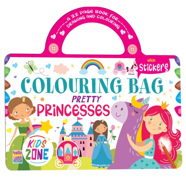 Pretty Princesses Colouring Bag By Garg, Mamta