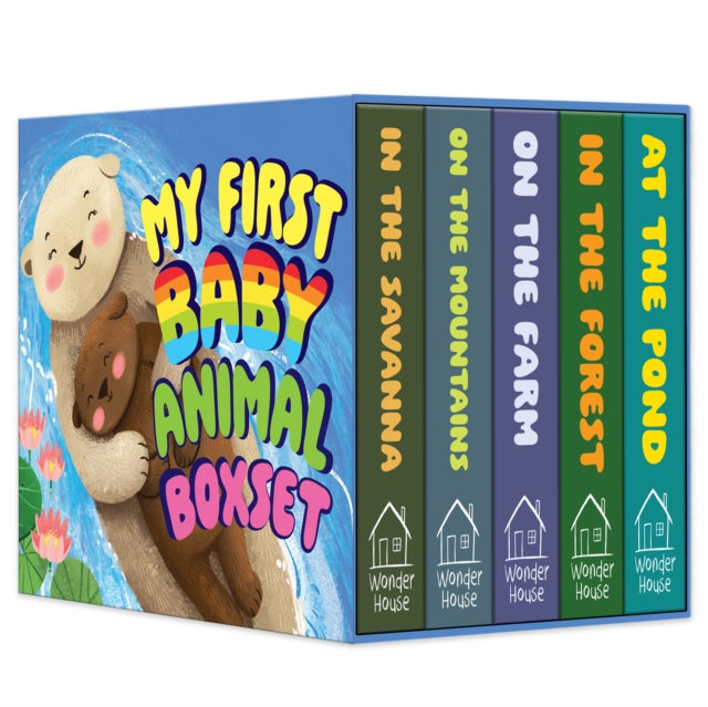 My First Baby Animal Boxed Set Of 5 Boar By Books, Wonder
