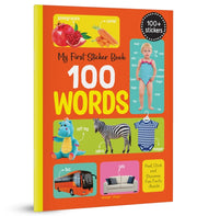 My First 100 Words Stickers By Books, Wonder