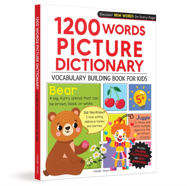 1200 Words Picture Dictionary By , Wonder