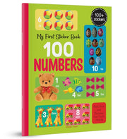 My First 100 Numbers Stickers By Books, Wonder