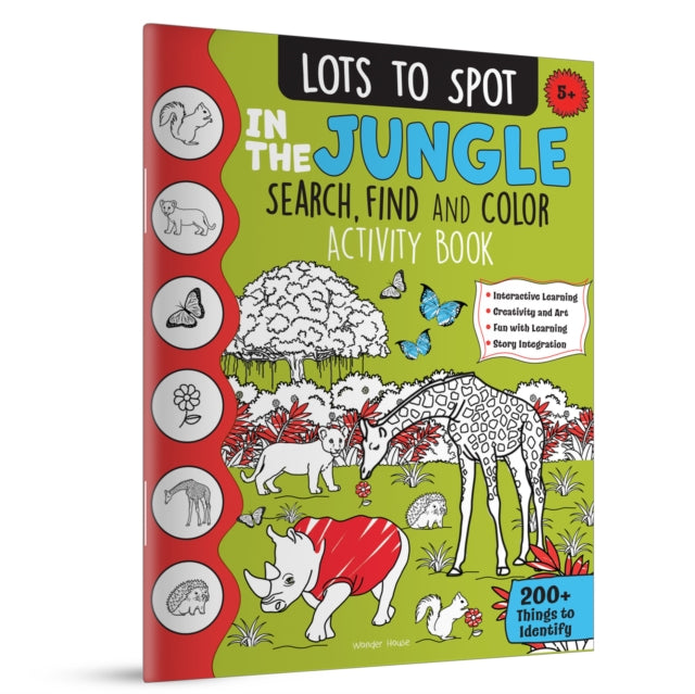 Lots To Spot In The Jungle Search Find & By , Wonder