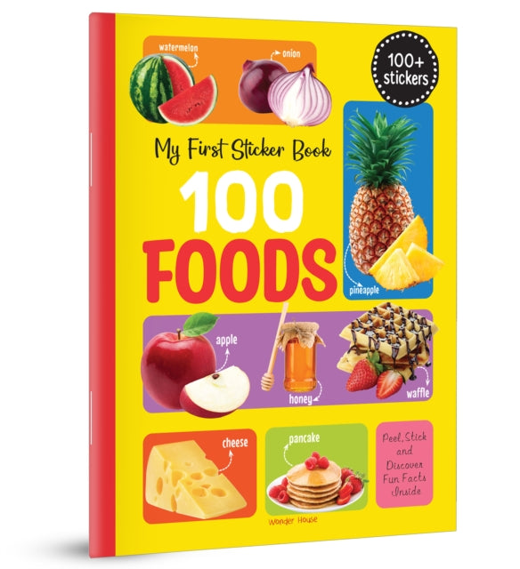 My First 100 Food Stickers By Books, Wonder