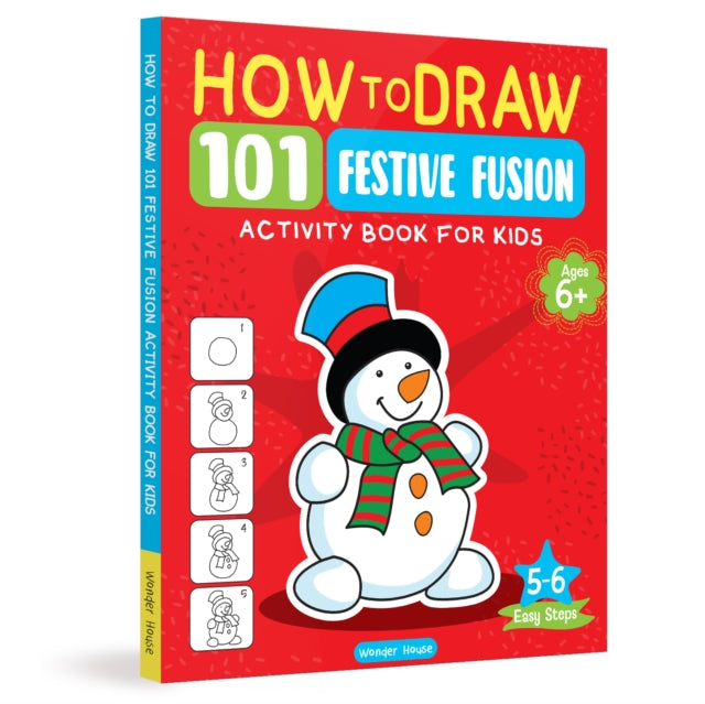 How To Draw 101 Festive Fusion Activity By Books, Wonder