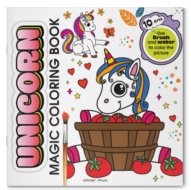 Unicorn Magic Coloring Book By Books, Wonder