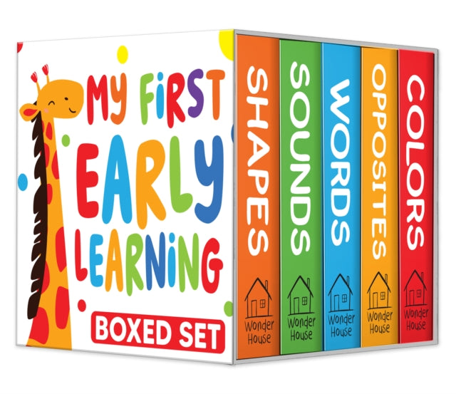 My First Early Learning Mini Boxset Set By Books, Wonder