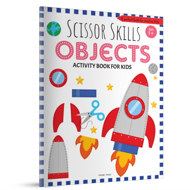 Scissor Skills Objects Activity Book For By , Wonder