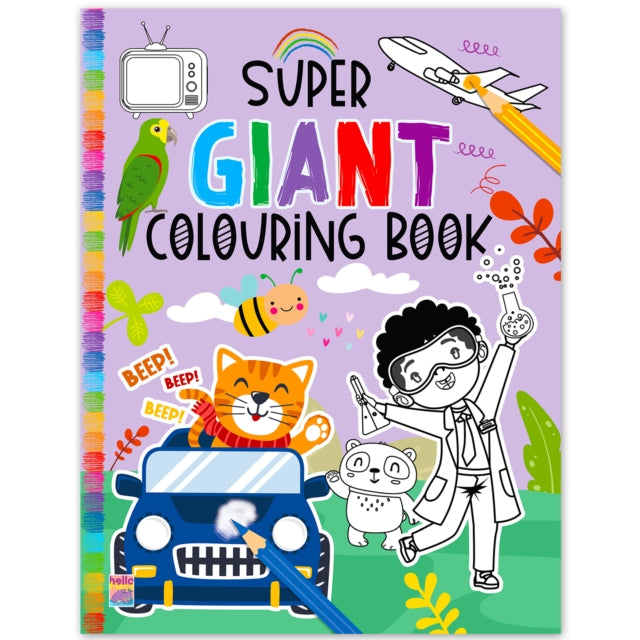 Super Giant Colouring Book By Garg, Mamta