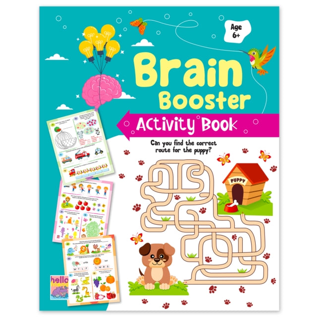 Brain Booster Activity Book For Kids Tod By Garg, Mamta
