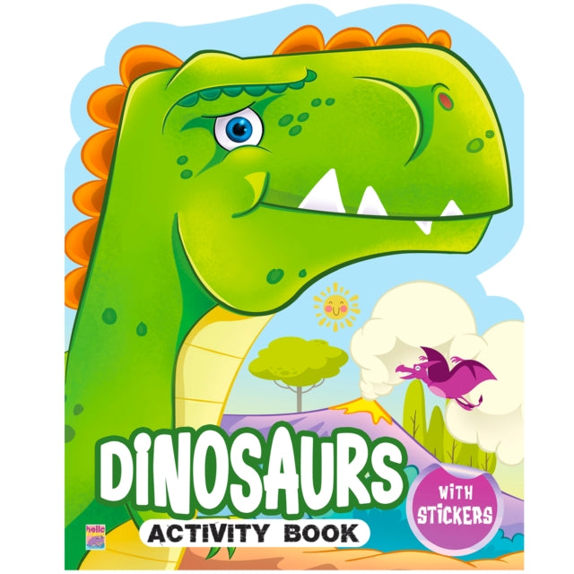 Dinosaur Sticker Activity Book For Kids By Garg, Mamta