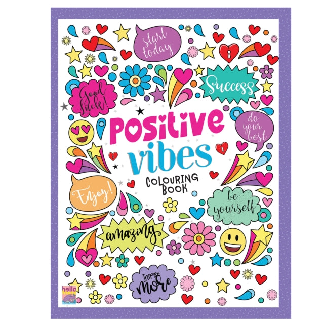 Positive Vibes Motivation Creative Color By Garg, Mamta