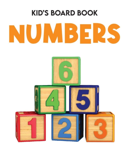 Kids Board Book Numbers By Moonstone