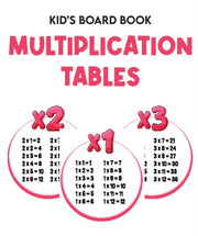 Kids Board Book Multiplication Table By Moonstone